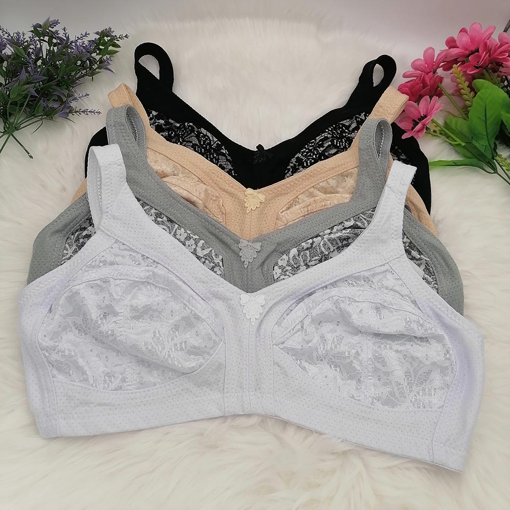 Women's Bra Large Cup C D E F  - Cotton Bra Everyday avaliação e preço