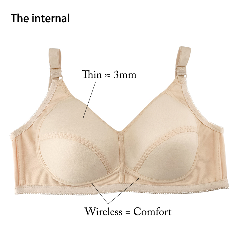 Embossed Bras for Women Suppor - Full Coverage Bra avaliação e preço