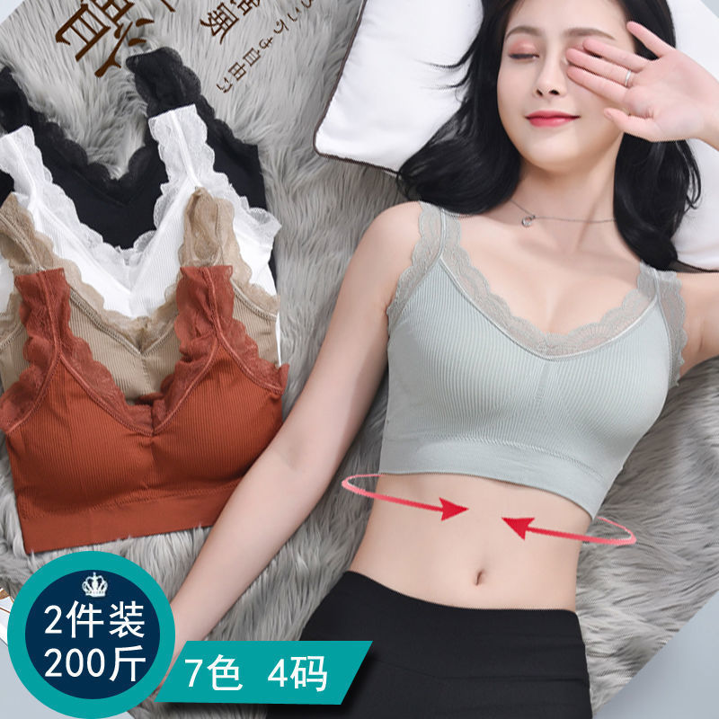 Sexy Lace Bras For Women Witho - Underwire Bra Padded avaliação e preço