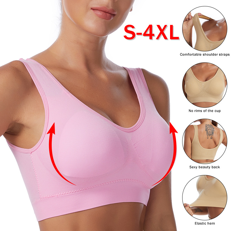 Sexy Women Bra Plus Size Seaml - Underwire Bra Padded avaliação e preço