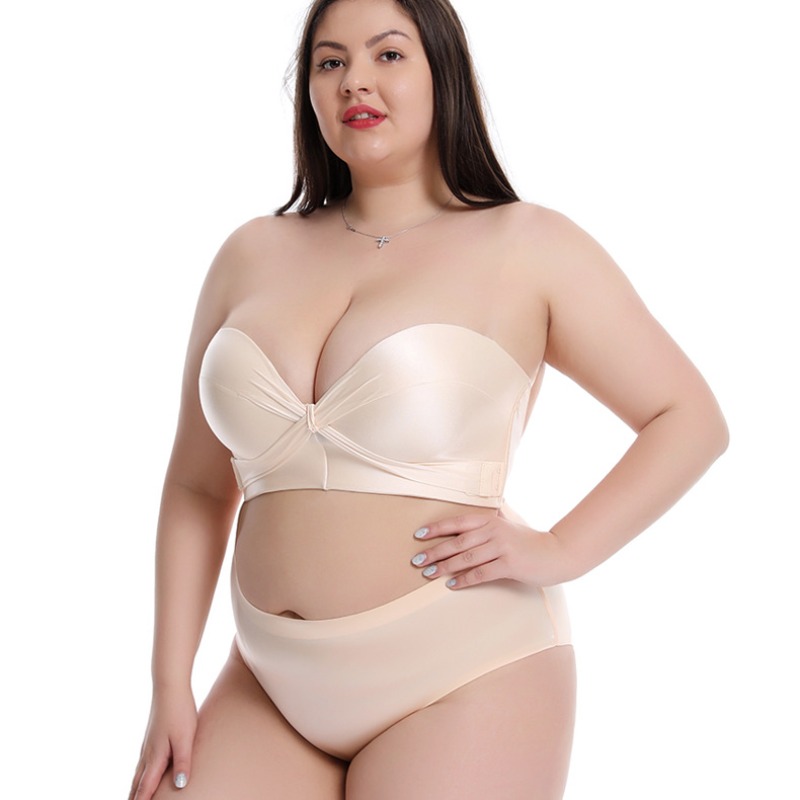 Curvy Plus Size F Cup Straples - Minimizer Bra Women avaliação e preço