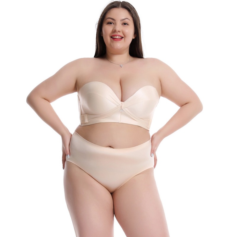 Curvy Plus Size F Cup Straples - Minimizer Bra Women avaliação e preço