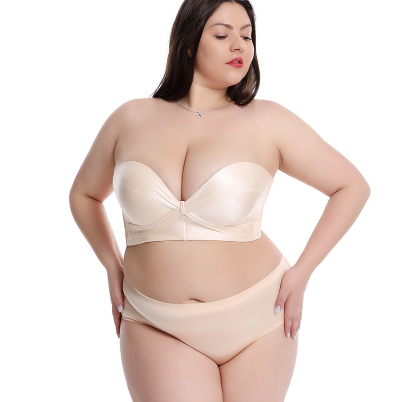 Curvy Plus Size F Cup Straples - Minimizer Bra Women avaliação e preço