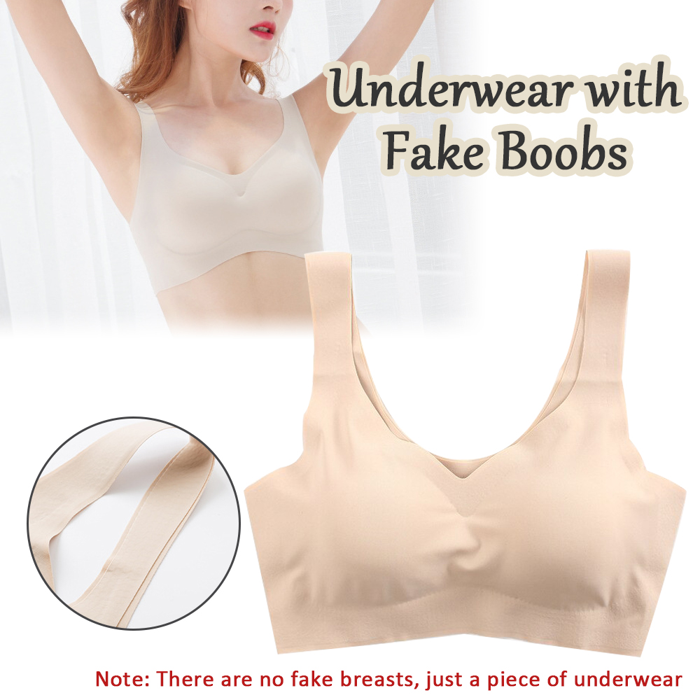 Bra Silicone Fake Chest Access - Mastectomy Bra Pocket avaliação e preço