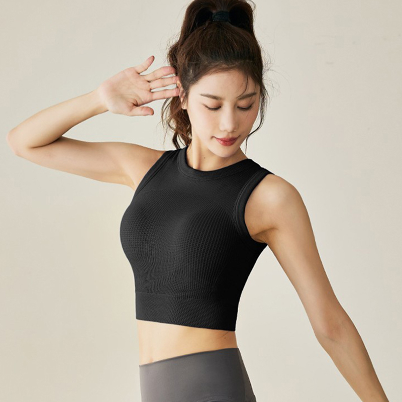 Women's Candy-Colored Yoga Tan - T Shirt Bra Seamless avaliação e preço