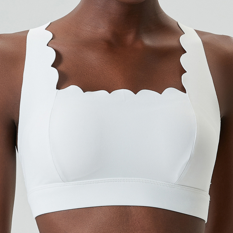 FUBEIKE Small Wave Double-Shou - Sports Bra Racerback avaliação e preço