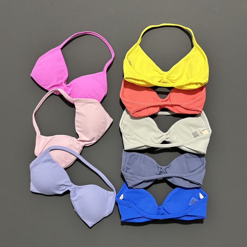 Sports Strappy Bra Yoga Underw - Sports Bra Racerback avaliação e preço