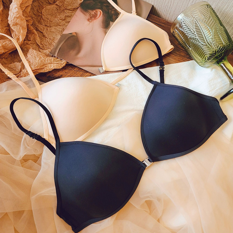 Women Seamless Bras Deep V Nec - Sleep Bra Bralette avaliação e preço