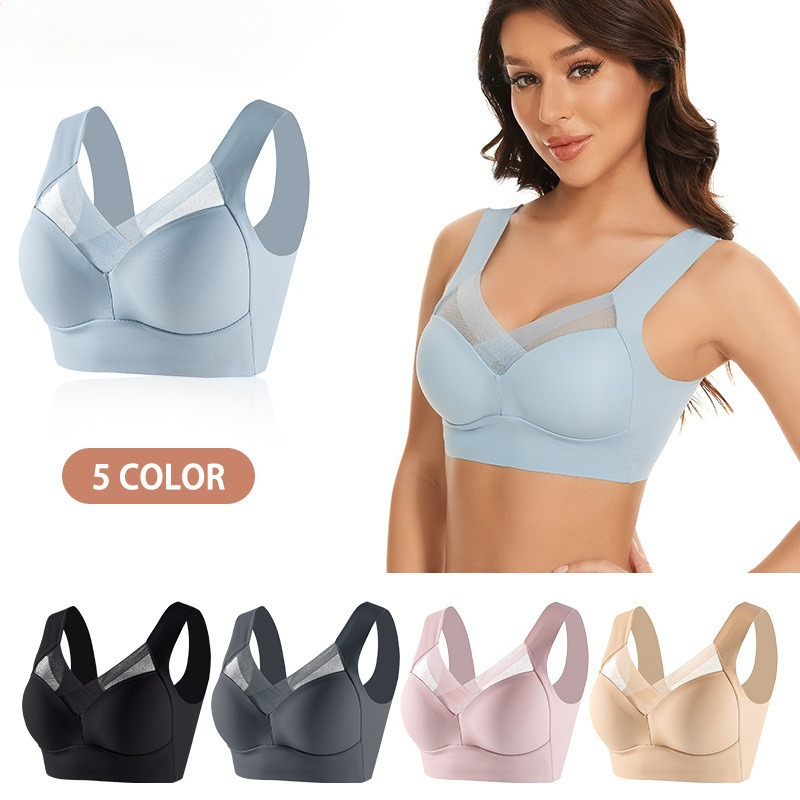 L-6XL Plus Size Non-underwire  - Underwire Bra Padded avaliação e preço