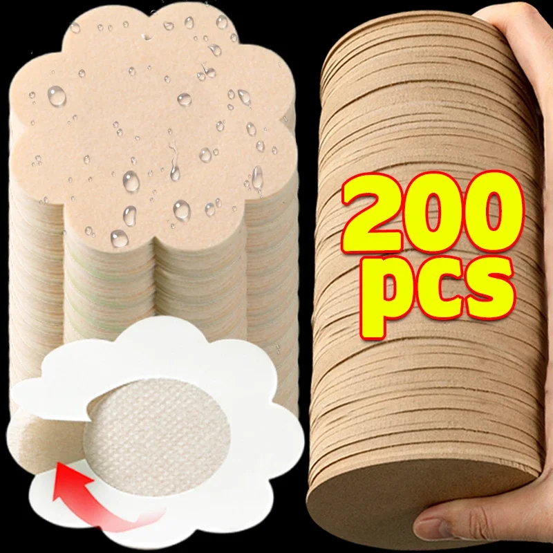 50-200pcs Nipple Cover Sticker - Strapless Bra Adhesive avaliação e preço