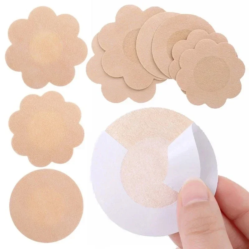 50-200pcs Nipple Cover Sticker - Strapless Bra Adhesive avaliação e preço
