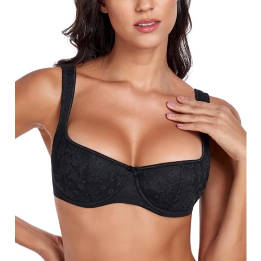 DotVol Women's Lightly Padded  - Demi Bra Balconette avaliação e preço
