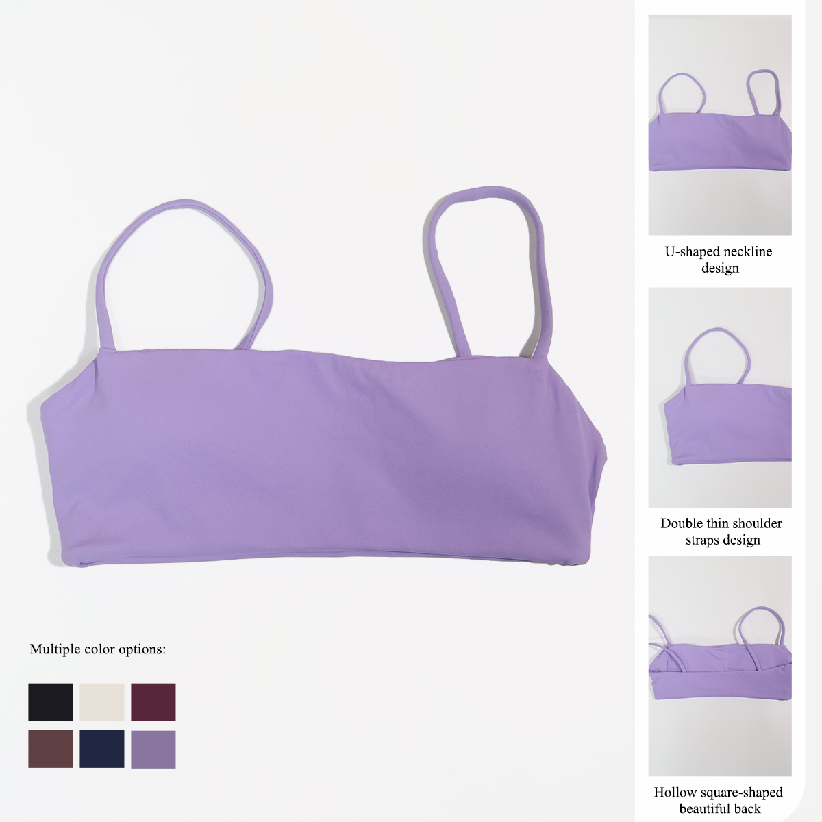 Ctenkevet New Summer Quick-dry - Plunge Bra Push Up avaliação e preço