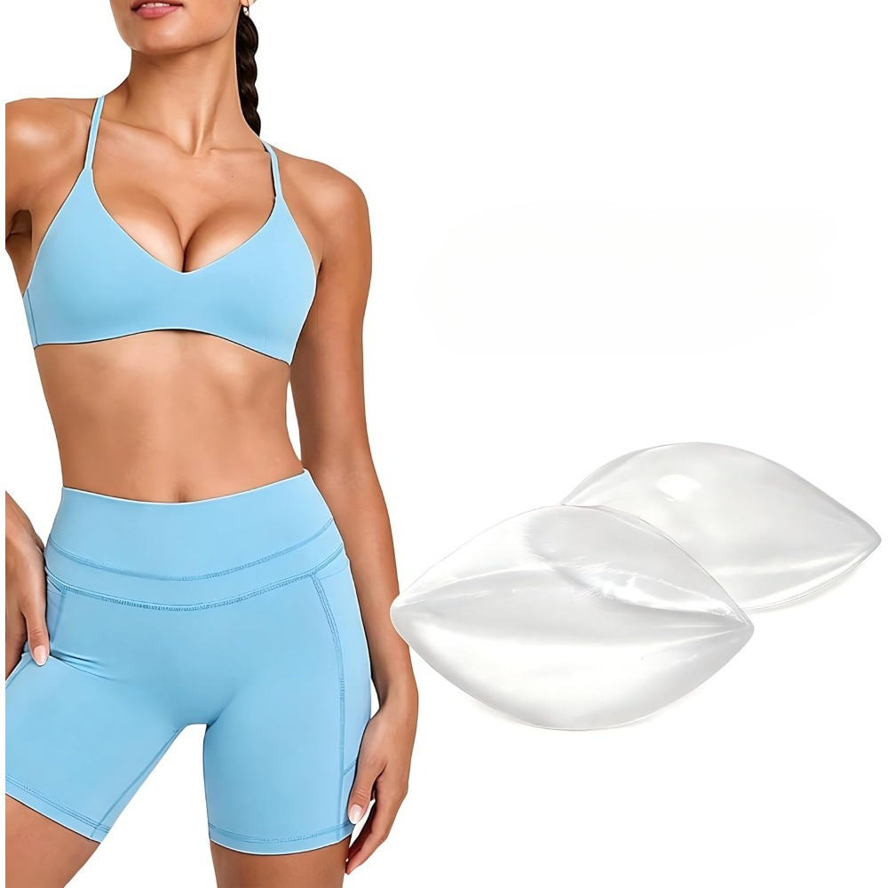Adhesive Silicone Bra Inserts  - Push Up Bra Silicone avaliação e preço