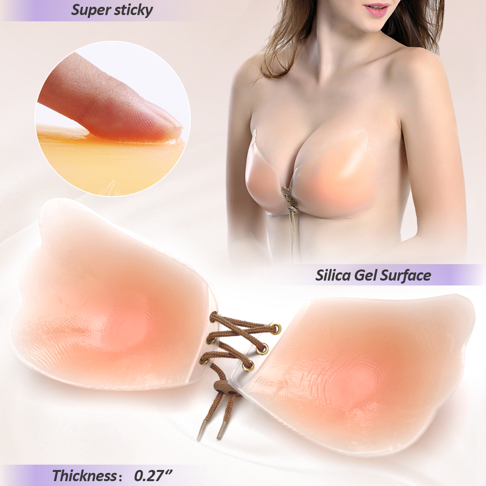 WEICHENS Breast Lift Adhesive  - Backless Bra Sticky avaliação e preço