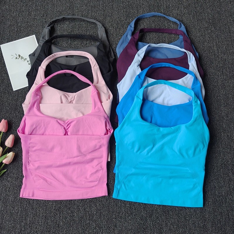 Women's Seamless Halter Top Sp - T Shirt Bra Seamless avaliação e preço