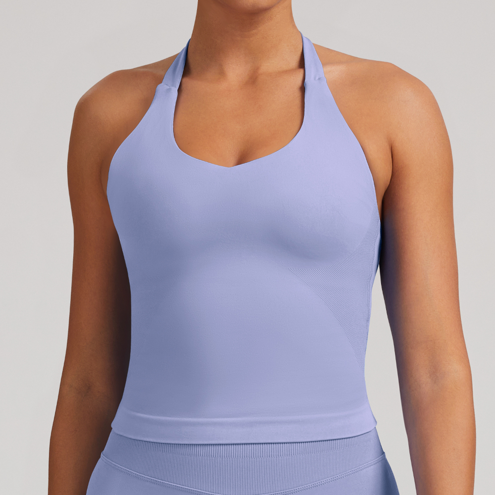 Women's Yoga Vest Seamless Top - T Shirt Bra Seamless avaliação e preço