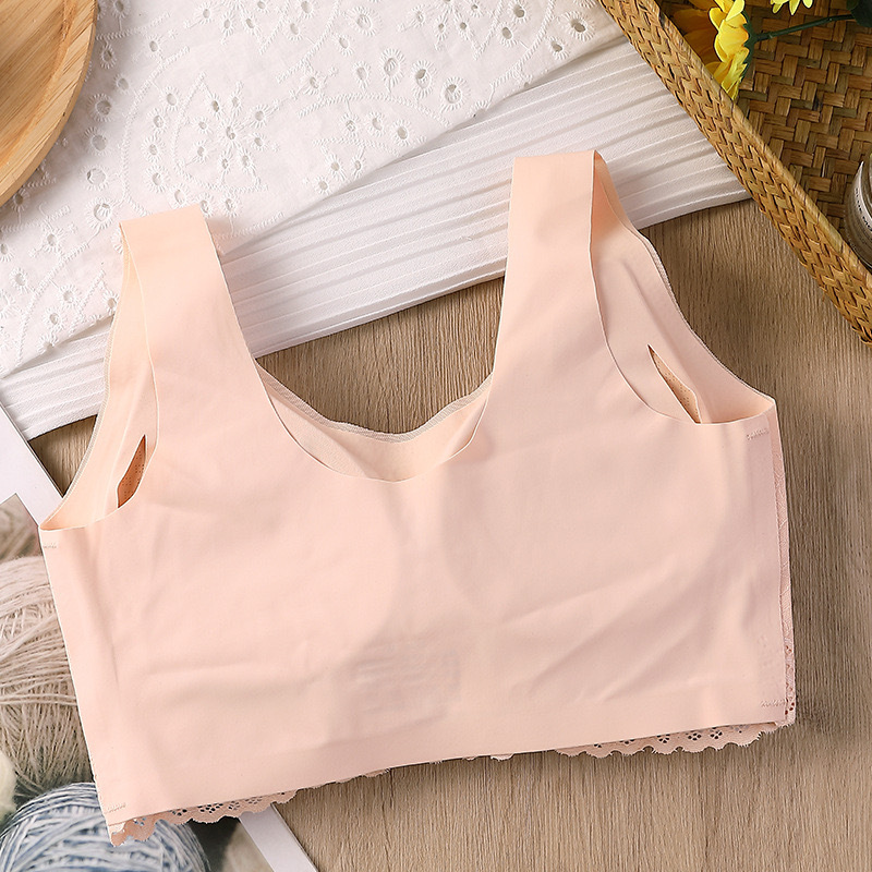 Breathable Latex Bra Seamless  - Sleep Bra Bralette avaliação e preço