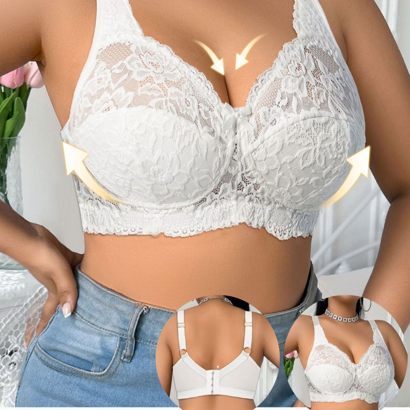 Sexy Plus Size Bra 110F Push U - Plunge Bra Push Up avaliação e preço