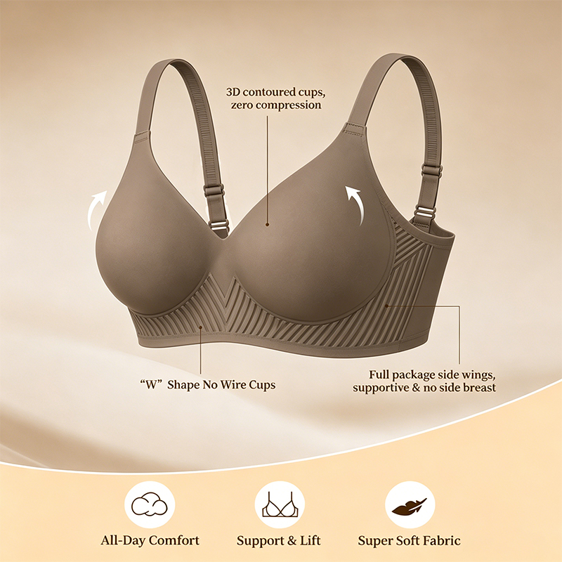 Full Coverage Push Up Jelly Su - Underwire Bra Padded avaliação e preço