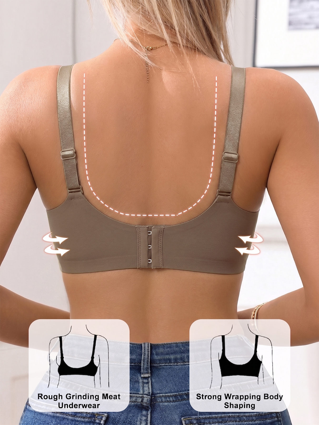 Full Coverage Push Up Jelly Su - Underwire Bra Padded avaliação e preço
