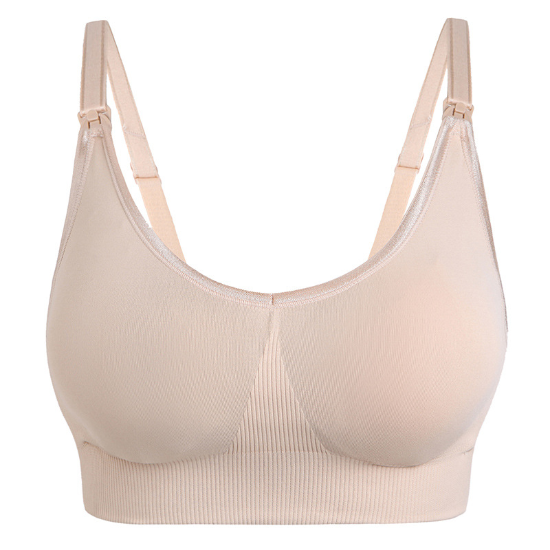 Maternity Nursing Bras Seamles - Sleep Bra Bralette avaliação e preço