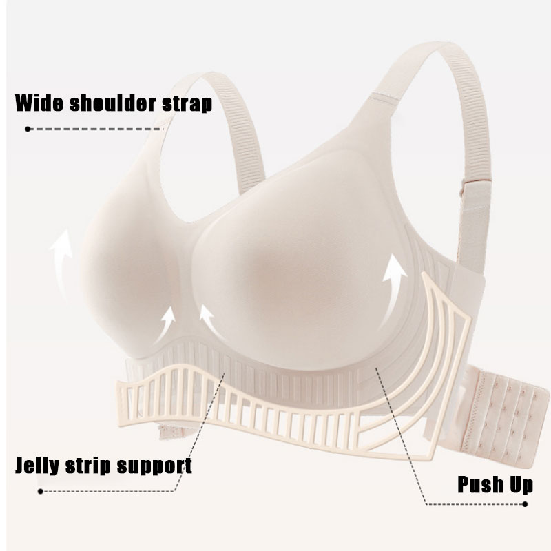 Large Size Wireless Full Cover - Minimizer Bra Women avaliação e preço