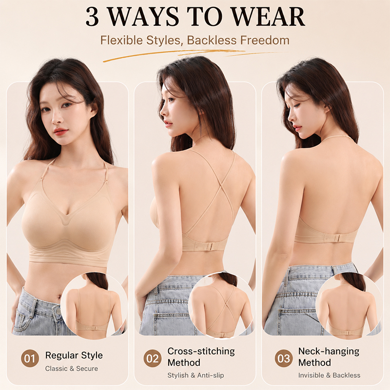 FINETOO Seamless Wave Support  - Sleep Bra Bralette avaliação e preço