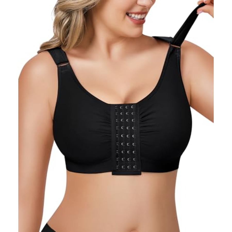 BRABIC Post Surgery Front Clos - Full Coverage Bra avaliação e preço