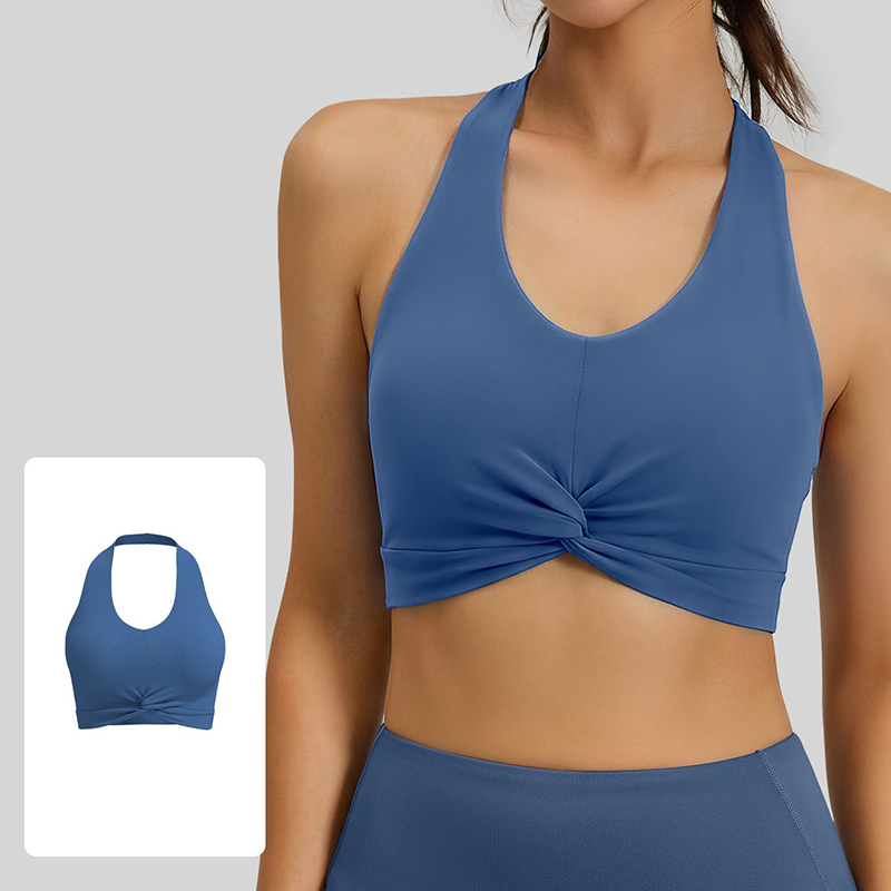 New Women Halter Neck Sports B - Underwire Bra Padded avaliação e preço