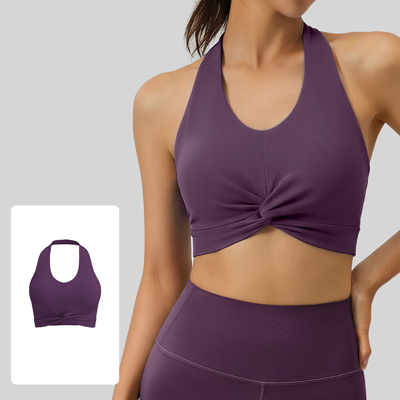 New Women Halter Neck Sports B - Underwire Bra Padded avaliação e preço