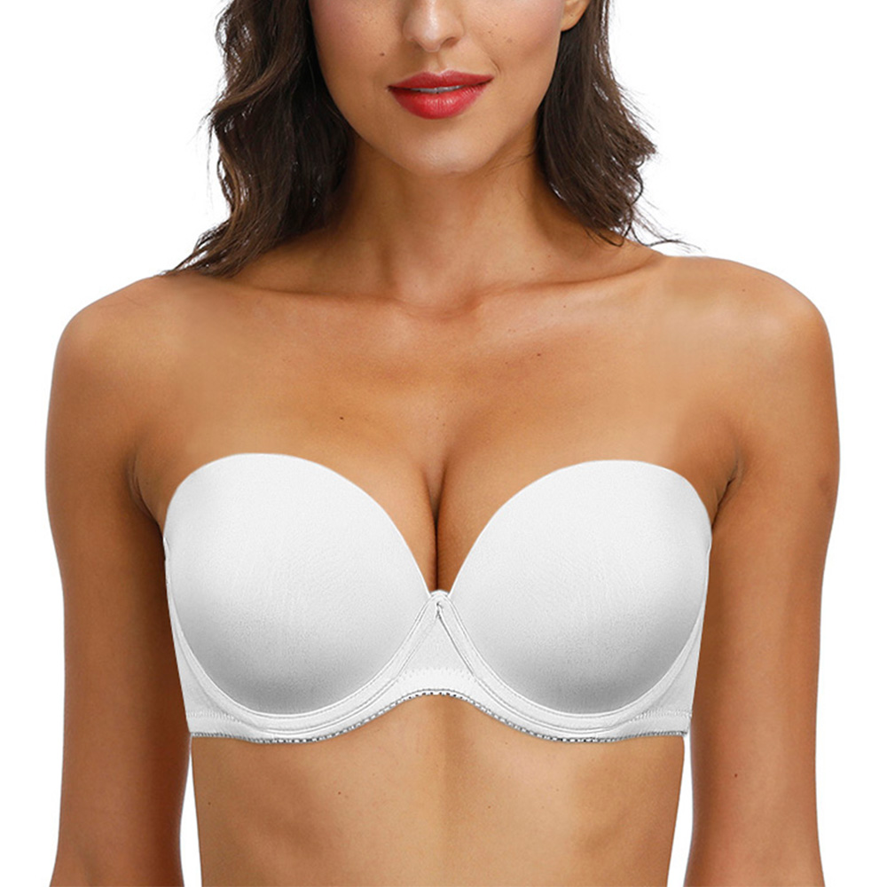 New Solid Women Bra Plus Size  - Convertible Bra Multiway avaliação e preço