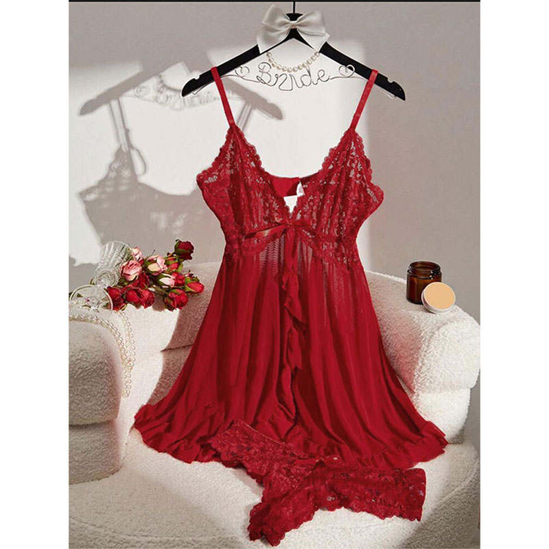 Soft Sheer Nighty Pajamas Hots - Sheer Mesh Bra avaliação e preço