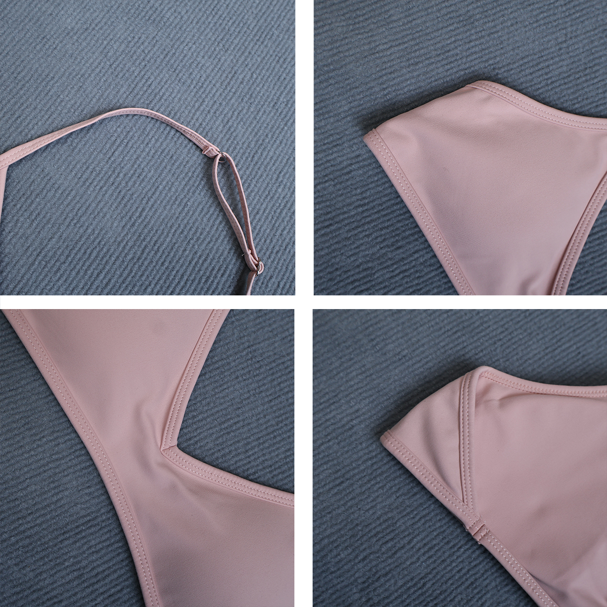 Women's Summer Halter Neck Pad - Sports Bra Racerback avaliação e preço