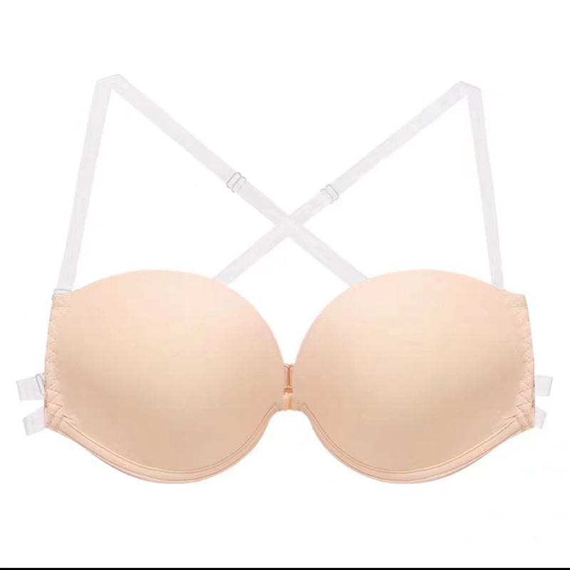Backless Front Closure Push Up - Convertible Bra Multiway avaliação e preço