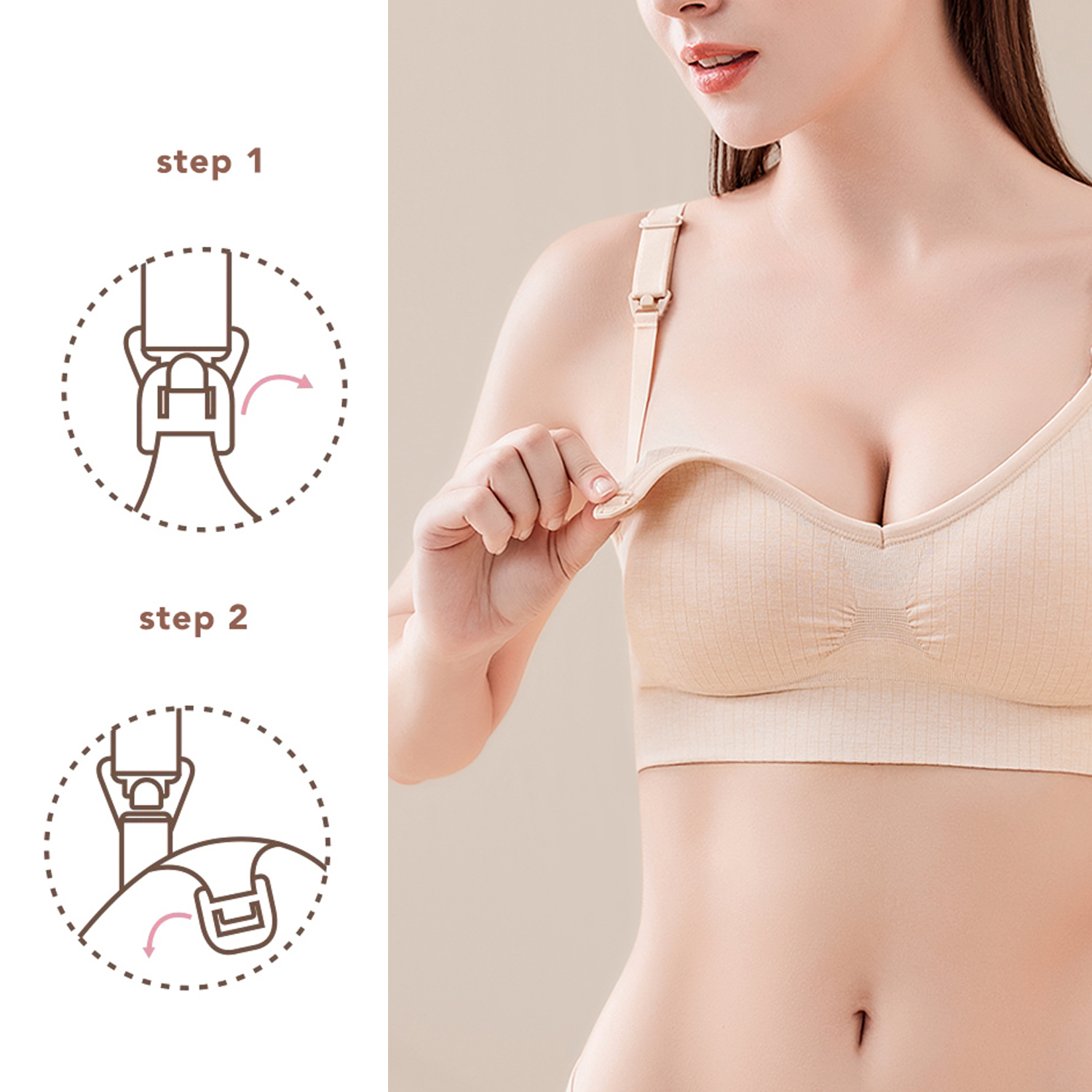 18MM Nursing Bra Clips Breastf - Nursing Bra Clip avaliação e preço