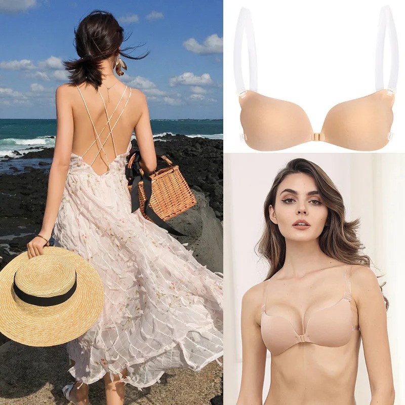 Nipple Cover Invisible Bra Lin - Backless Bra Sticky avaliação e preço