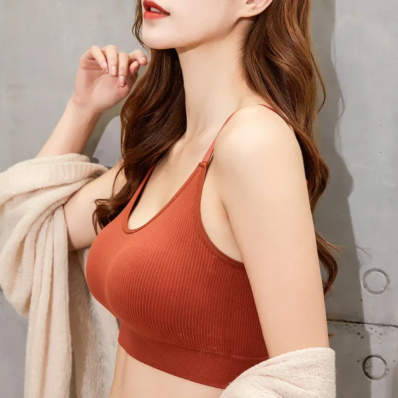 Sexy Seamless Brassiere Bras f - Sleep Bra Bralette avaliação e preço