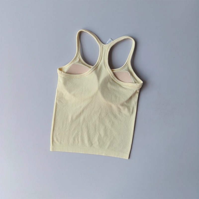 Summer Women's Yoga Camisole S - T Shirt Bra Seamless avaliação e preço
