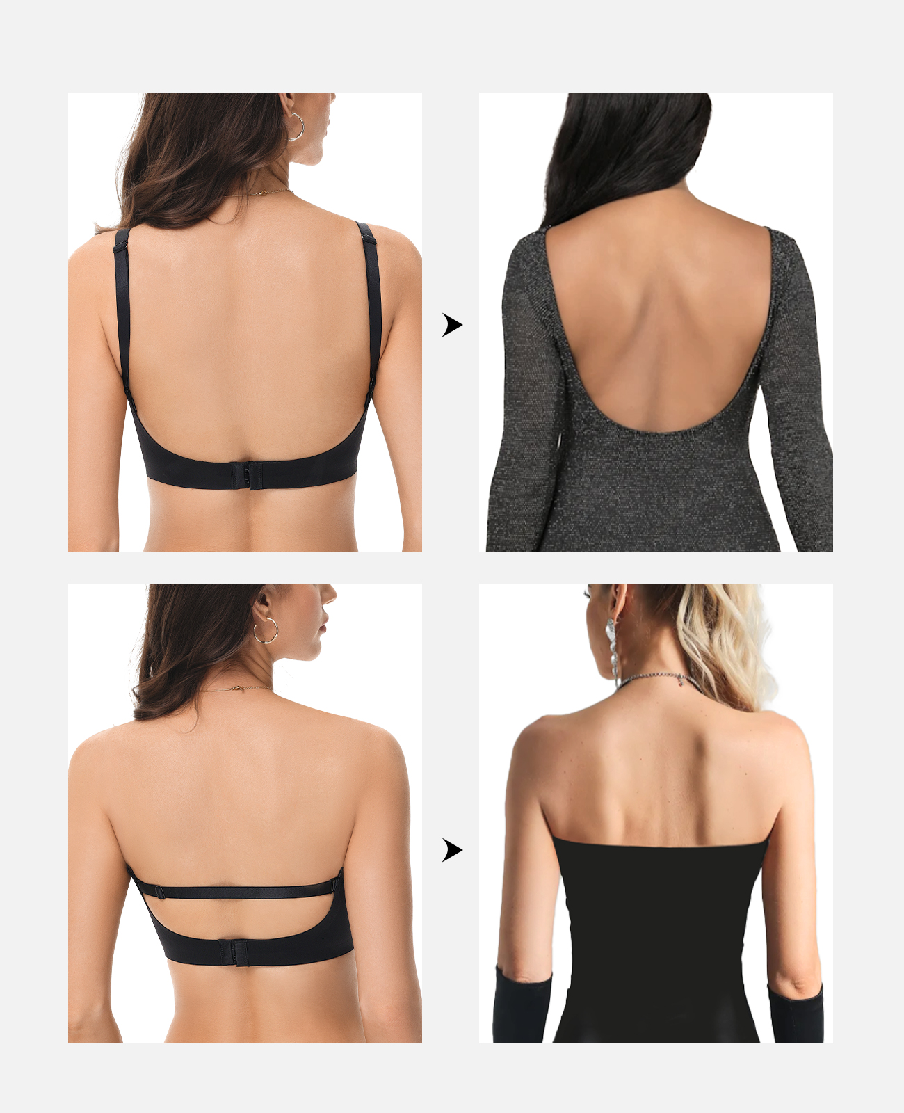 New Women Bras Everyday Sexy T - Convertible Bra Multiway avaliação e preço