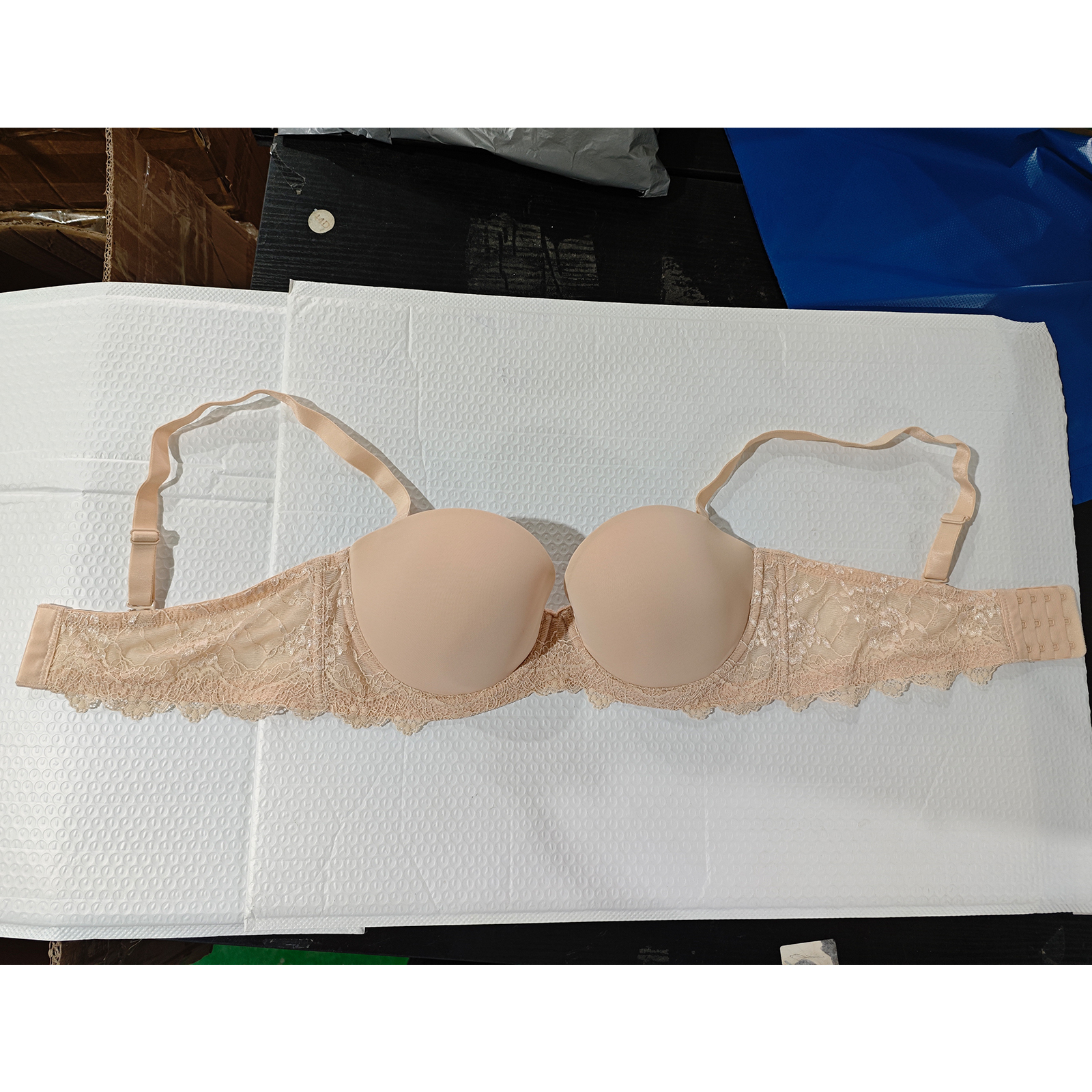 New Plus Size Sexy Strapless P - Convertible Bra Multiway avaliação e preço