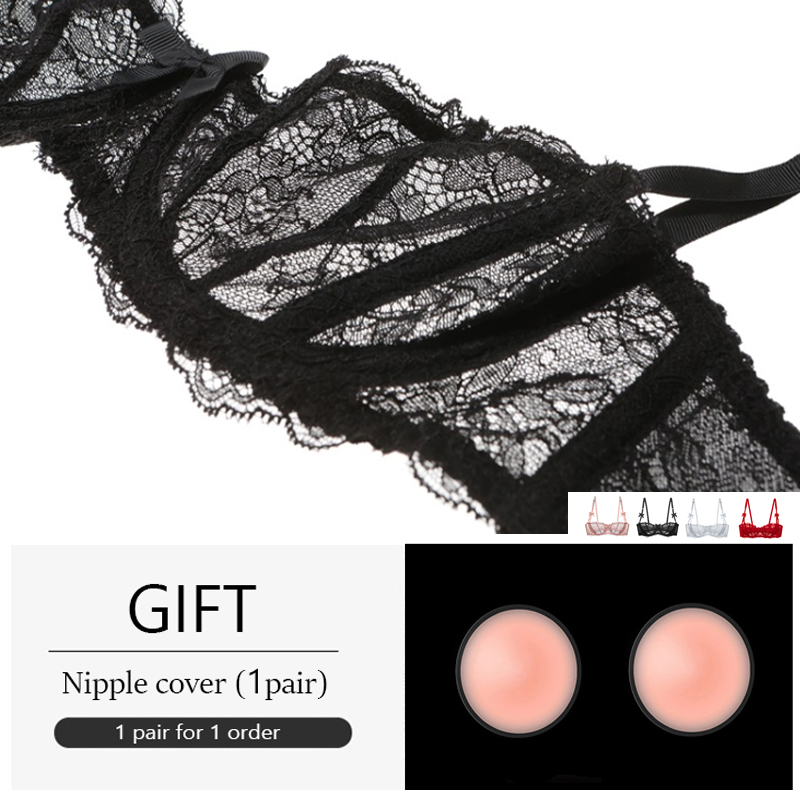 Half Cup Bras For Women Sexy L - Demi Bra Balconette avaliação e preço