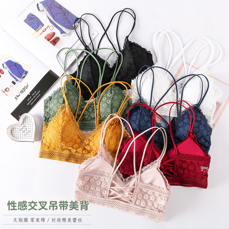 3D Sexy Lingerie Seamless Spor - Sheer Bra Lace avaliação e preço