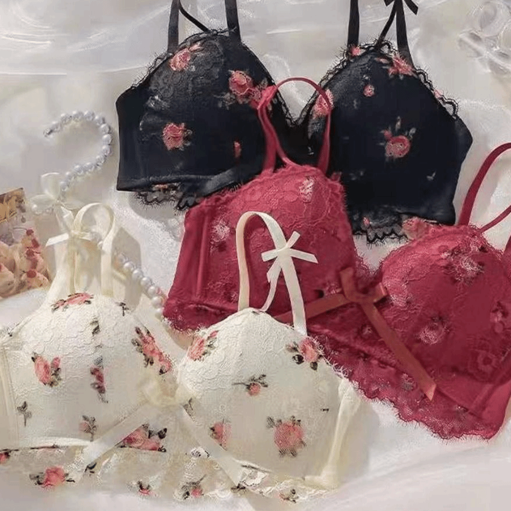 New Adjustable Steel Ring Bra  - Underwire Bra Padded avaliação e preço
