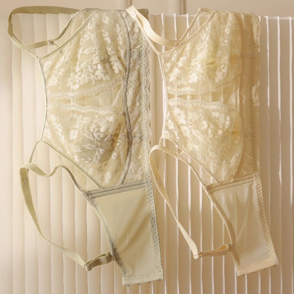 Fashion Mesh Flower Wireless D - Sheer Mesh Bra avaliação e preço