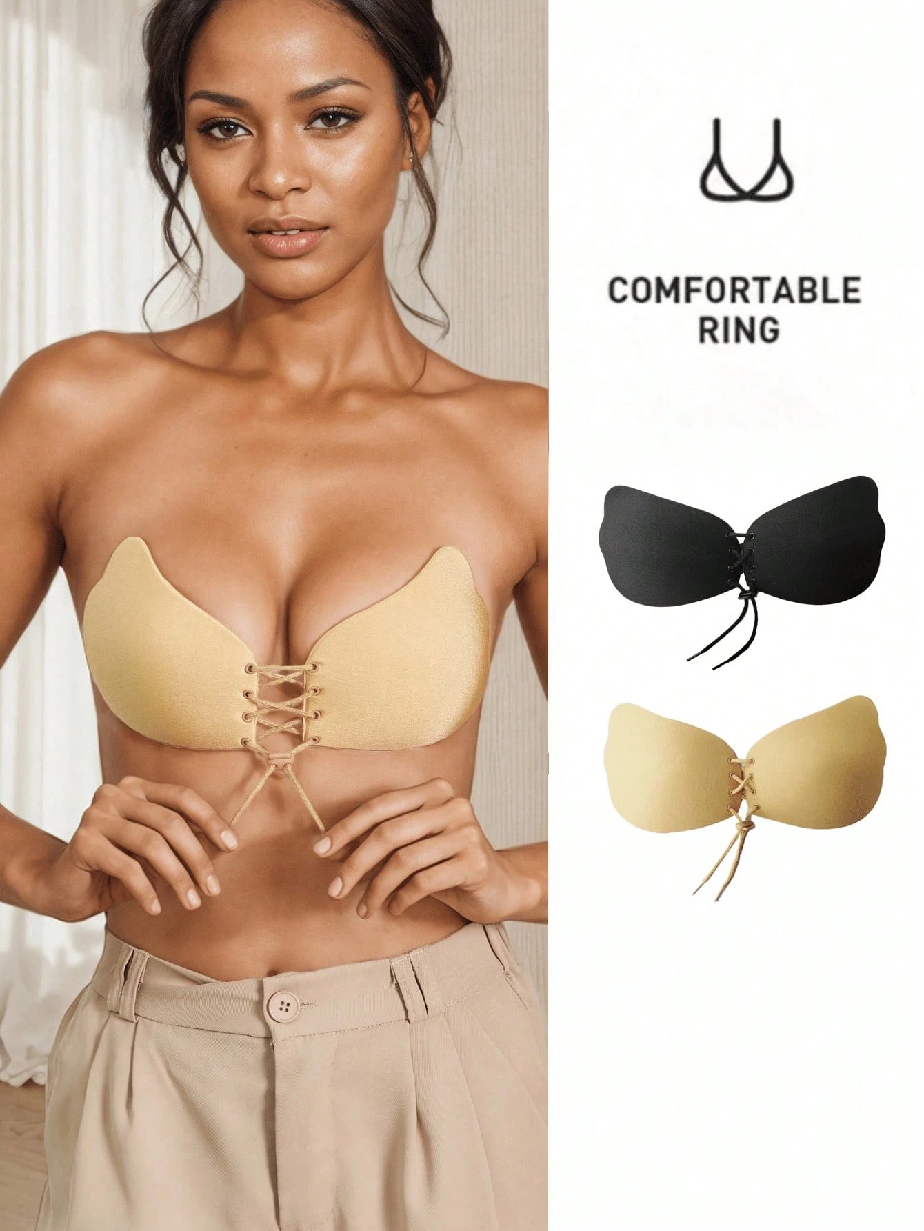1 Pc Sticky Bra, Backless Stra - Backless Bra Sticky avaliação e preço