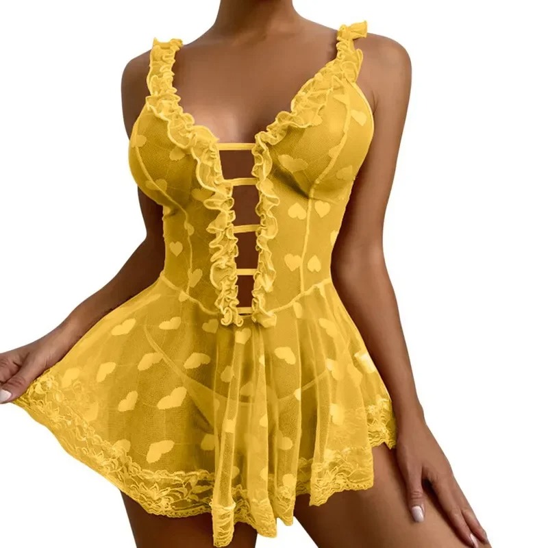 Nighty for Ladies Hot Romantic - Sheer Mesh Bra avaliação e preço