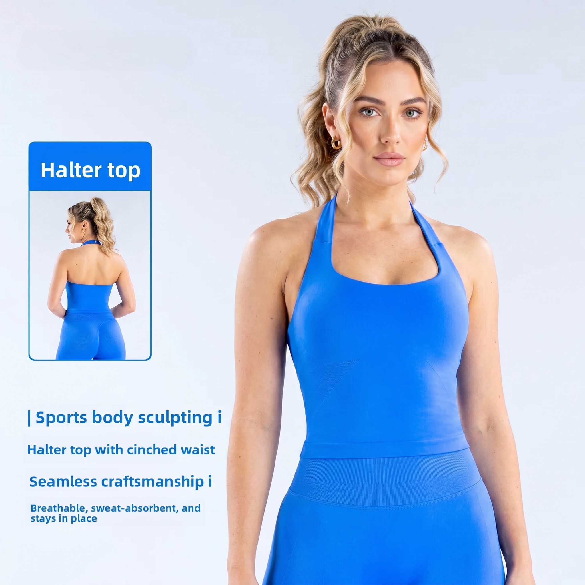 DenyfFitness Halter Top Woman  - Underwire Bra Padded avaliação e preço