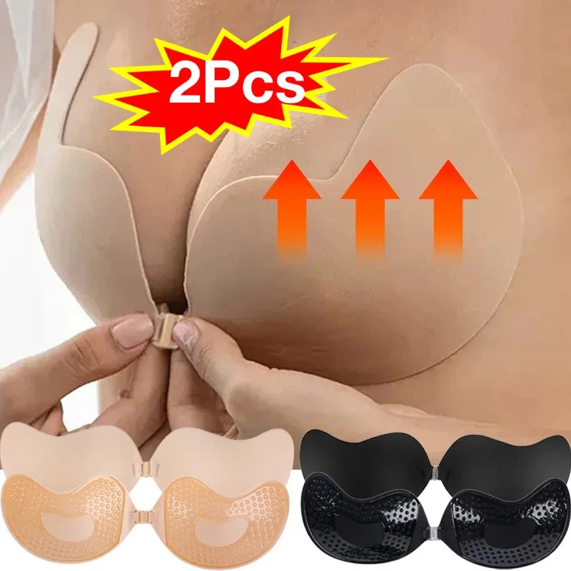 Sexy Women Invisible Push Up B - Backless Bra Sticky avaliação e preço