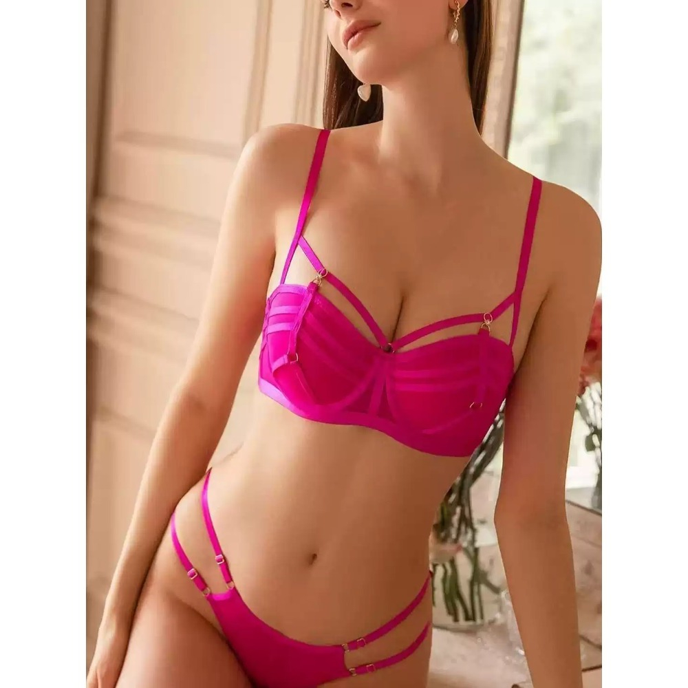 Sexy French Lace Balconette Br - Demi Bra Balconette avaliação e preço